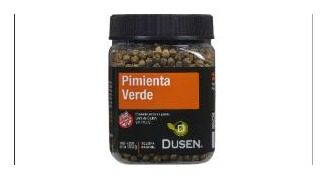 [ASAO-0047] PIMIENTA VERDE EN GRANO 100G - Dusen