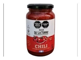 [ASAO-0061] SALSA DE TOMATE CHILI 360G - Casa de la Torre