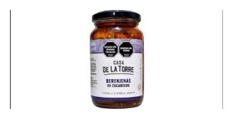 [ASAO-0069] BERENJENAS EN ESCABECHE 300G - Casa de la Torre