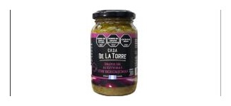 [ASAO-0076] PASTA DE ACEITUNAS VERDES CON BERENJENA 300G - Casa de la Torre