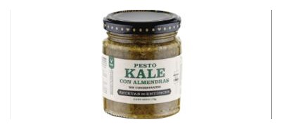 [ASAO-0086] PESTO KALE CON ALMENDRAS 175G - Recetas de Entonces