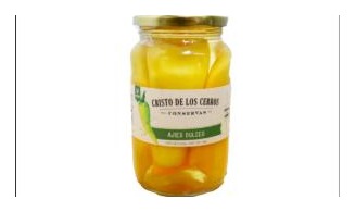 AJIES DULCES EN VINAGRE DE ALCOHOL 300G - Cristo de los Cerros