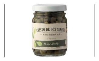 ALCAPARRAS EN VINAGRE Y SAL 90G - Cristo de los Cerros
