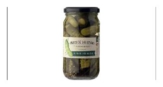 [ASAO-0093] PEPINOS AGRIDULCES 300G - Cristo de los Cerros