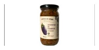 [ASAO-0094] BERENJENAS EN ESCABECHE 310G - Cristo de los Cerros