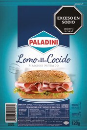 [PAL-010] Lomo de Cerdo Cocido 120g Envasado - Paladini