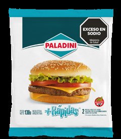 [PAL-083] Medallones Rapidas x2 138g Envasado - Paladini