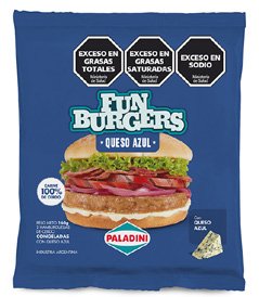 [PAL-087] Fun Burgers Queso Azul x2 160g Envasado - Paladini