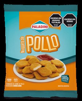 [PAL-102] Nuggets de Pollo 380g Envasado - Paladini