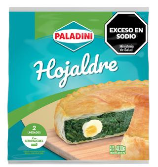 Tapa Pascualina Hojaldre 400g Envasado - Paladini