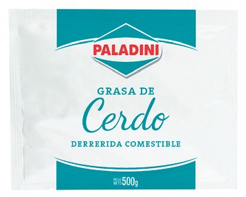 [PAL-128] Grasa Porcina 500g Envasado - Paladini
