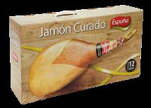 [ESP-005] Pata Jamon Crudo con hueso (caja de regalo) - Espuna