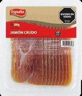 Jamon Crudo Tipo cava 200g Envasado - Espuna