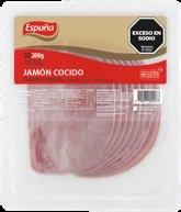 Jamon Cocido Feteado 200g Envasado - Espuna