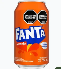 [LEO-11011] Gaseosa Fanta Naranja Lata 354ml