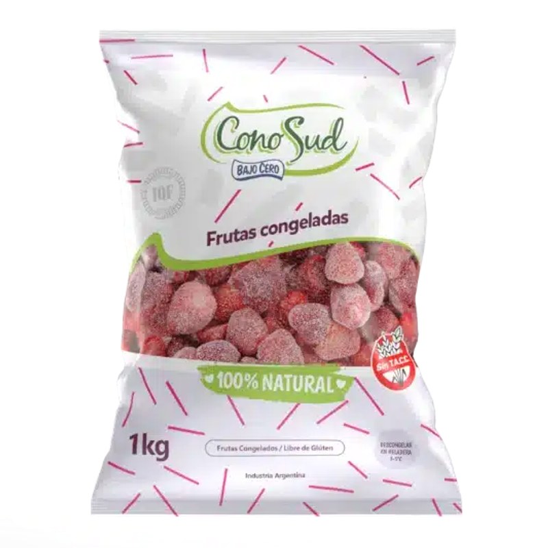 [CMK-008] Frutillas IQF (caja 5x1kg) - Conosud
