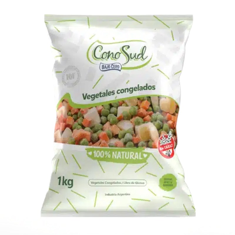 [CMK-013] Mix Jardinera IQF (1kg) - Conosud