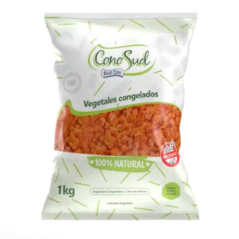[CMK-017] Zanahoria en cubos IQF - Conosud