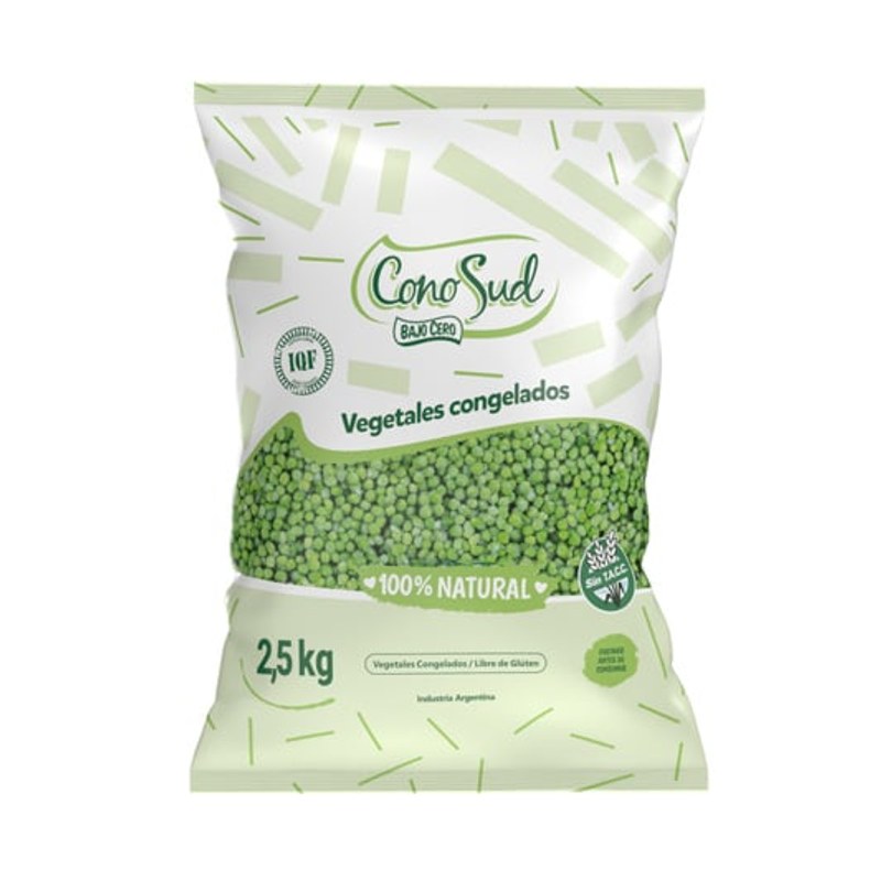 [CMK-019] Arvejas IQF (caja 5x2,5kg) - Conosud