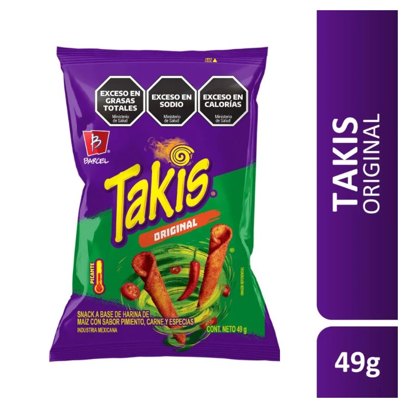 [EST-001] Takis Original 49g - Barcel