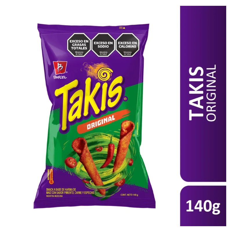 [EST-003] Takis Original 140g - Barcel