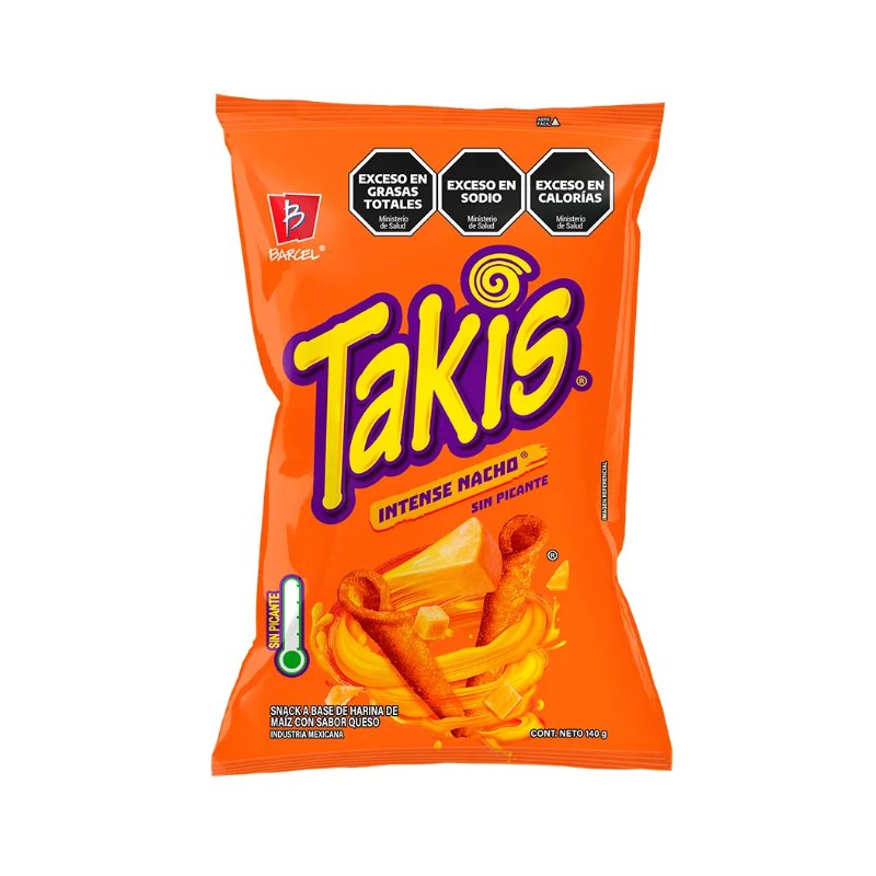 [EST-012] Takis Cheddar Intense 140g - Barcel