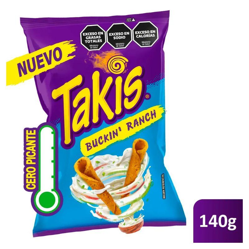 [EST-015] Takis Buckin Ranch 140g - Barcel
