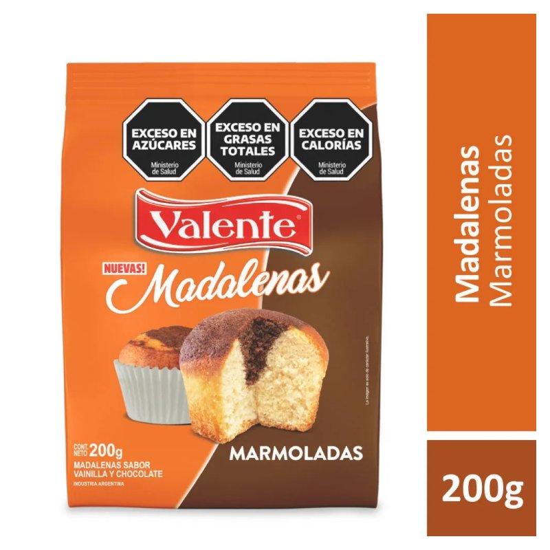 [EST-022] Madalenas Marmolada 200g - Valente