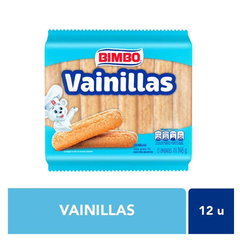 [EST-040] Vainillas 148g - Bimbo