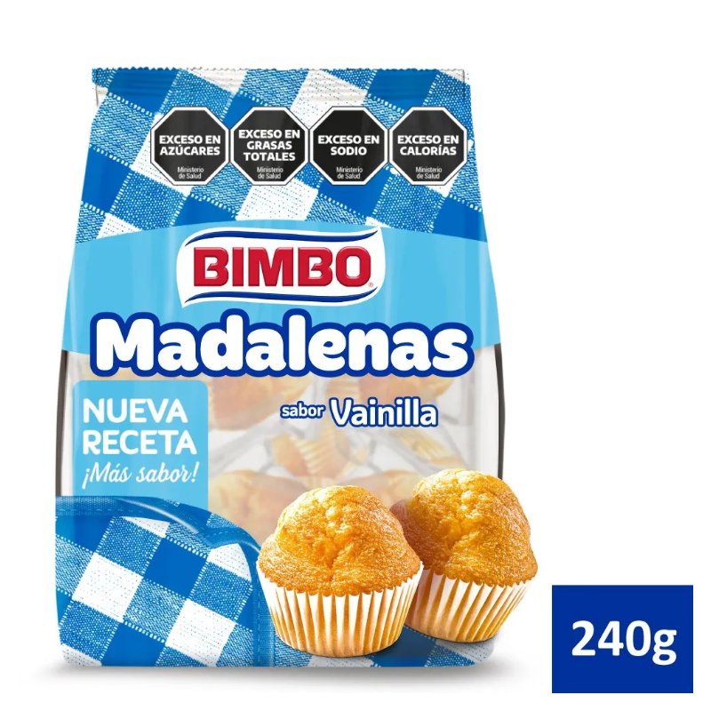 [EST-042] Madalenas Vainilla 200g - Bimbo