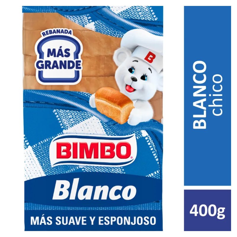 [EST-054] Pan Blanco 400g - Bimbo