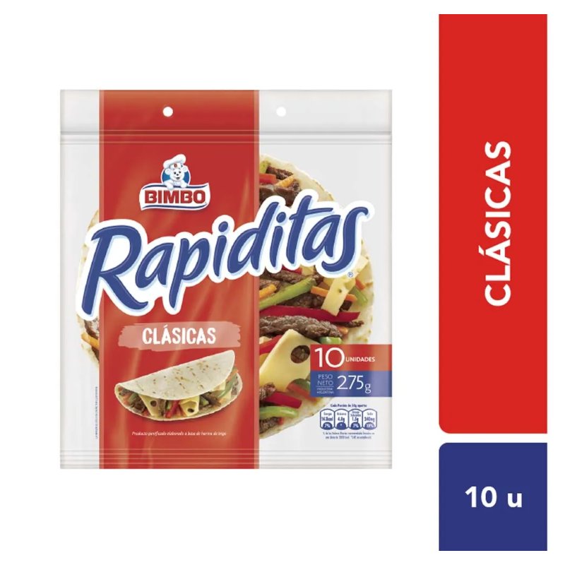 [EST-060] Rapiditas Clasicas x8 240g - Bimbo