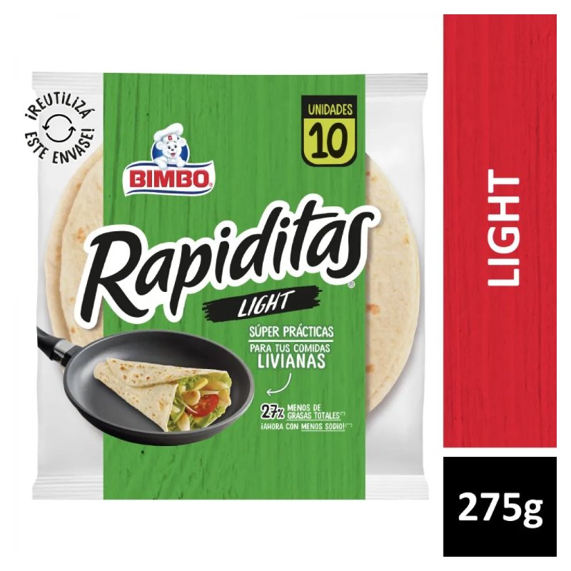 [EST-061] Rapiditas Light 240g - Bimbo