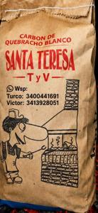 Carbon de Quebracho Blanco Santa Teresa 4kg
