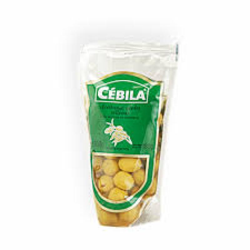 Aceituna Cebila Verde Rellena Doypack 300g