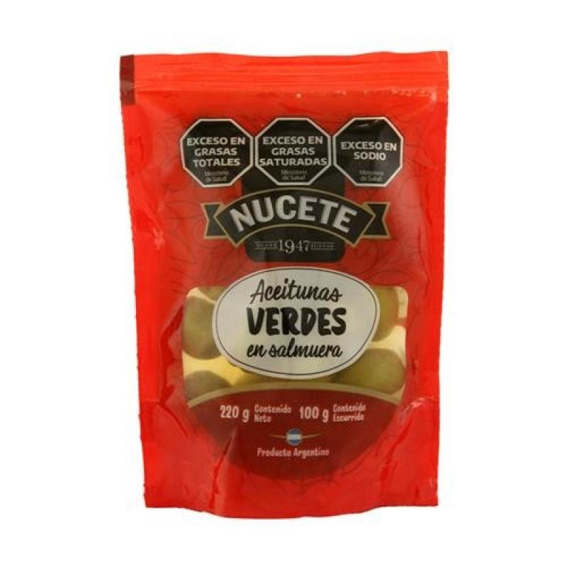 Aceituna Nucete Verde Doypack 220g